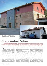 Mit neuer Fassade zum Passivhaus - Anton Ambros Gmbh