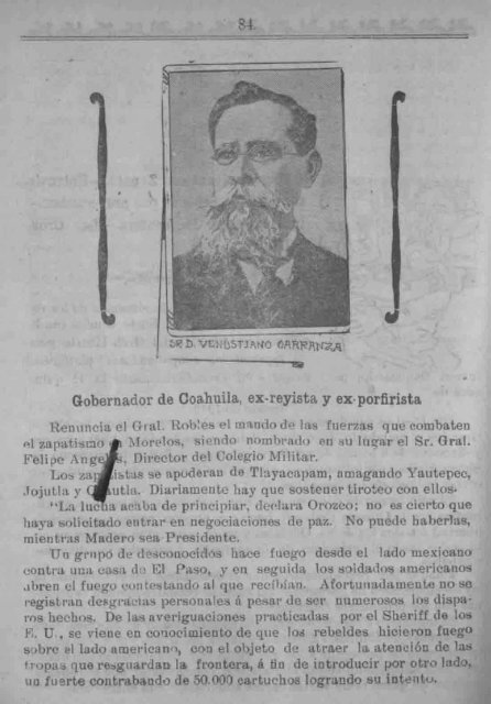 La Revolución de 1912. Pascual Orozco en el Norte ... - Bicentenario