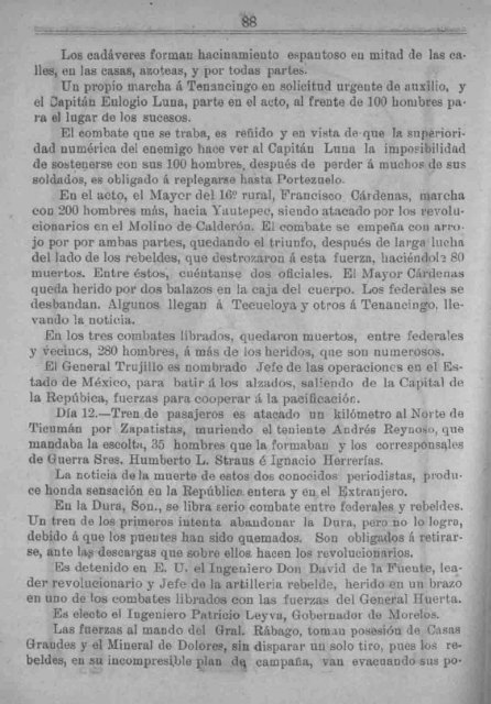 La Revolución de 1912. Pascual Orozco en el Norte ... - Bicentenario