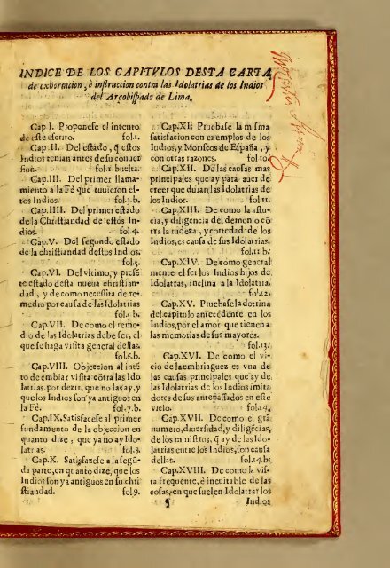 Carta pastoral de exortacion e intruccion contra las ... - Idolatrica.com