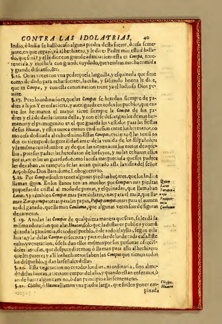 Carta pastoral de exortacion e intruccion contra las ... - Idolatrica.com