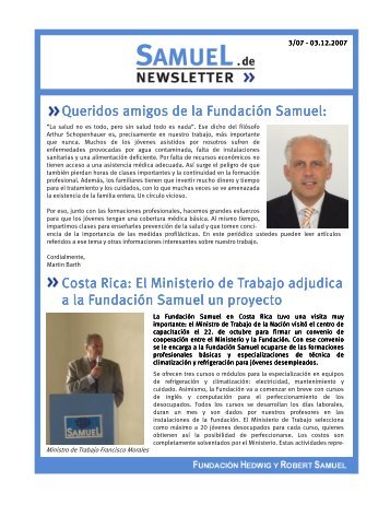 Newsletter 3-2007_espanol - Samuel