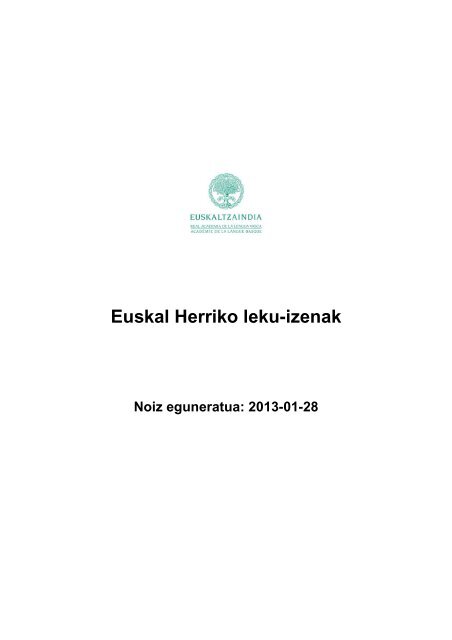 lekuak