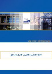 3rd Issue - Marlow Navigation