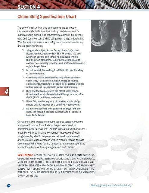 Wire Rope Capacity Chart Pdf