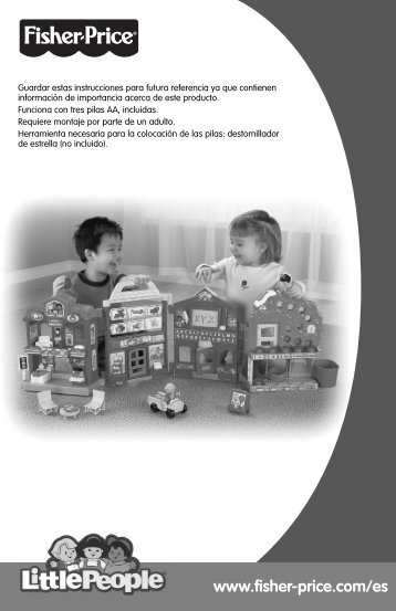 Guardar estas instrucciones para futura referencia ya ... - Fisher Price