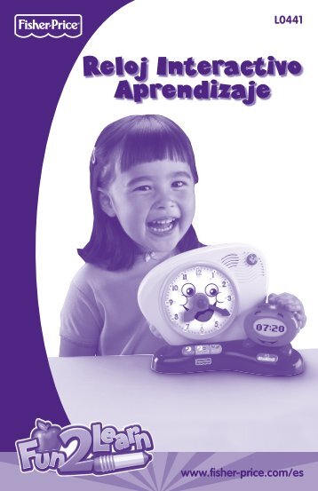 Reloj Interactivo Aprendizaje - Fisher Price