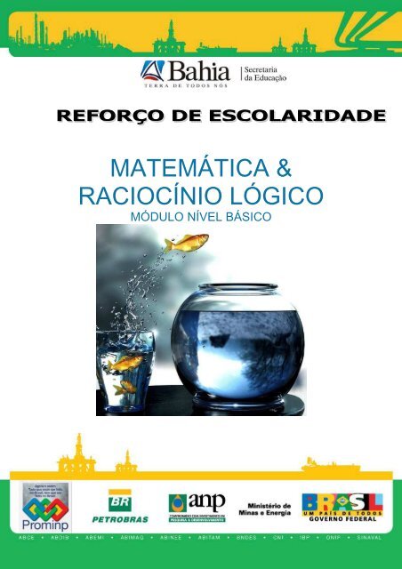 MATEMÁTICA & RACIOCÍNIO LÓGICO