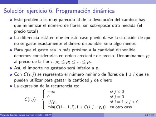 Ejercicios resueltos