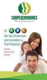El de las finanzas personales y Familiares - Coopeservidores