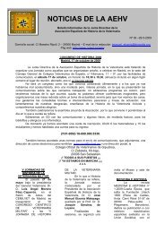 NOTICIAS DE LA AEHV - Consejo General de Colegios Veterinarios ...