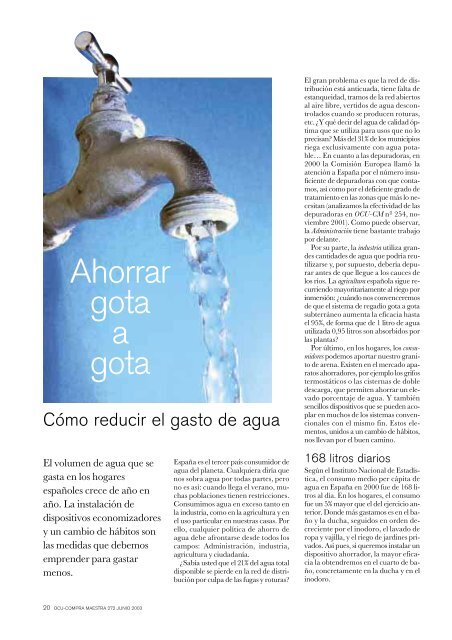 Ahorrar gota a gota - Ocu