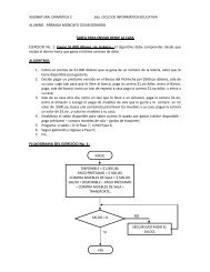 OFIMÁTICA 2-TRABAJO DE ALGORITMOS Y FLUJOGRAMAS