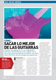 SACAR LO MEJOR DE LAS GUITARRAS