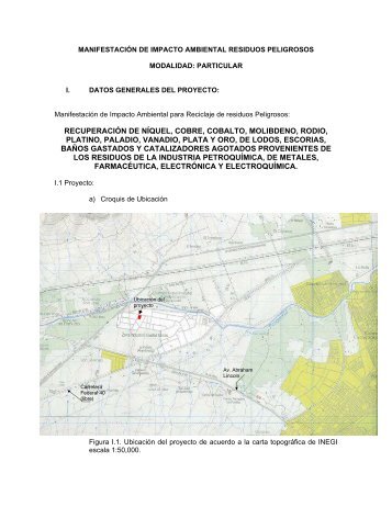 Recuperación de niquel, cobre, cobalto, molibdeno, rodio ... - sinat