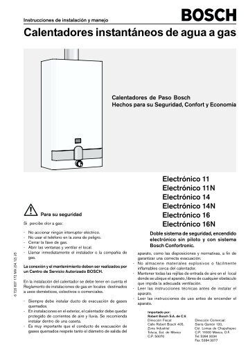 Gama Electrónico - Bosch