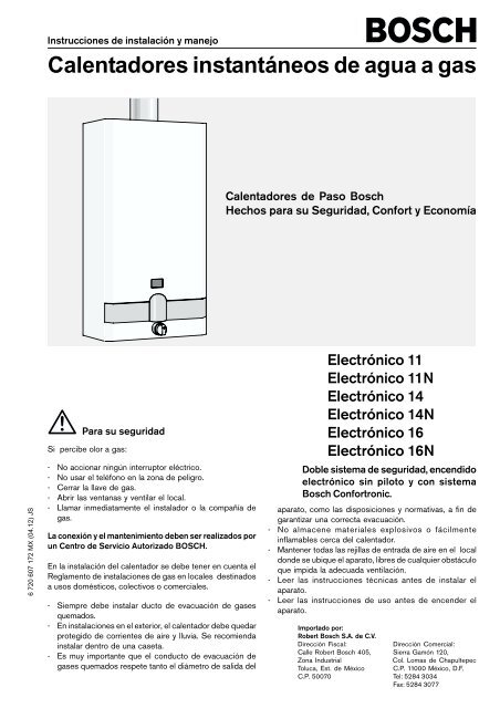 Gama Electrónico - Bosch