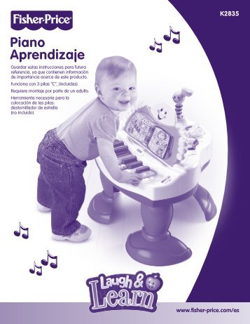 Piano aprendizaje - Fisher Price