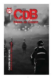 CdB - Manual Del Cazador - Solo Texto A5 - Demonio Sonriente