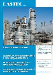 analizadores de gases sistemas de acondicionamiento de muestras ...