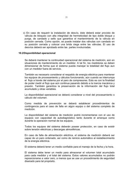 normas tecnicas para la fiscalizacion automatizada del gas natural