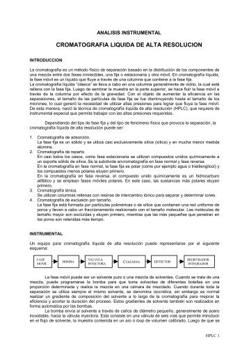 1 CROMATOGRAFIA GASEOSA - Departamento de Química ...