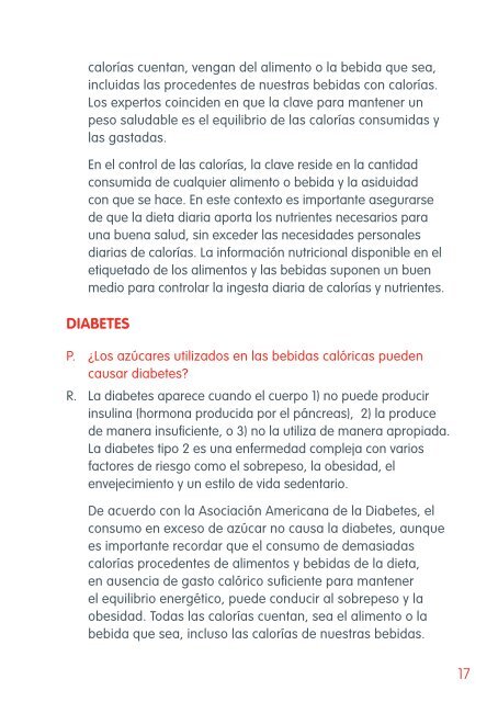 Documento informativo sobre nuestros ingredientes - Coca-Cola