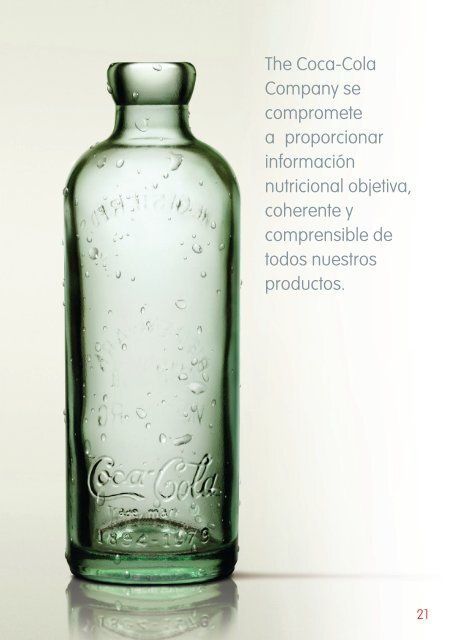 Documento informativo sobre nuestros ingredientes - Coca-Cola