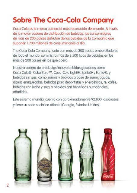 Documento informativo sobre nuestros ingredientes - Coca-Cola