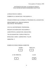 Fisicoquímica II - Facultad de Estudios Superiores Cuautitlán ...