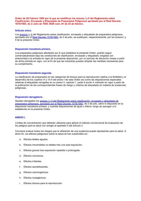 Orden De Ambien