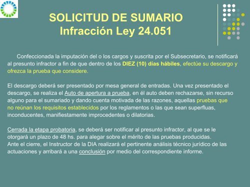 Inspecciones Ambientales - Secretaria de Ambiente y Desarrollo ...