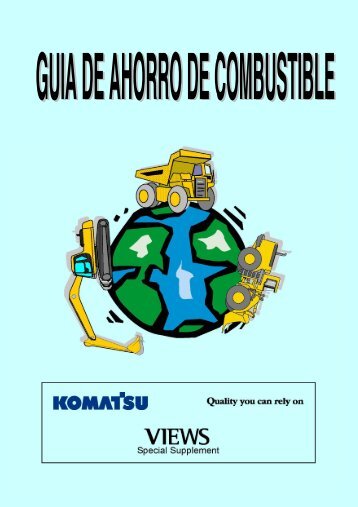 guia de ahorro de combustible - Komatsu