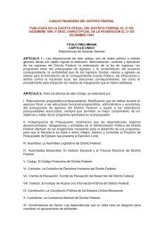 codigo financiero del distrito federal publicado en la gaceta oficial ...