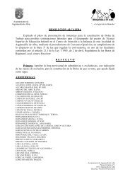 Lista Provisional de Admitidos y Excluidos - Ayuntamiento de ...