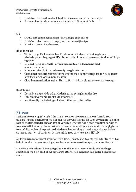Kvalitetsredovisning Helsingborg (PDF) - ProCivitas