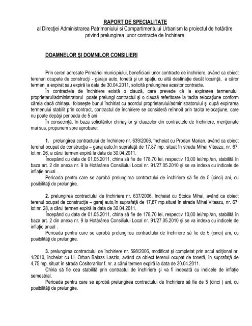 Ph19 prelungiri contracte martie.pdf - Primăria Municipiului Sighişoara