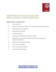 DOSSIER DE SERVICIOS DE CONSULTORIA PARA ALCANZAR ...