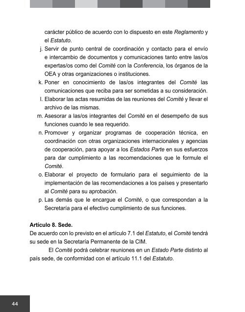 Convención Interamericana para Prevenir, Sancionar y Erradicar la ...