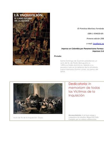 Formato .Pdf - La Inquisición, inquisicion medieval, inquisicion ...