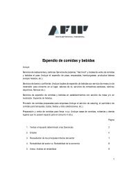 Expendio de comidas y bebidas - Afip