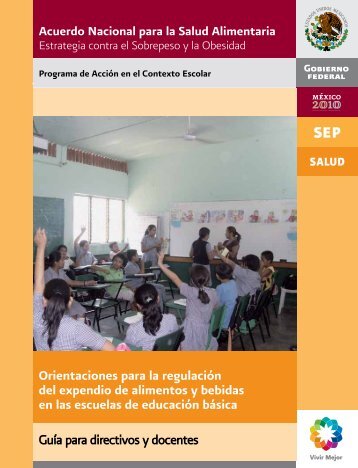 Orientaciones para la regulación del expendio de alimentos y ...