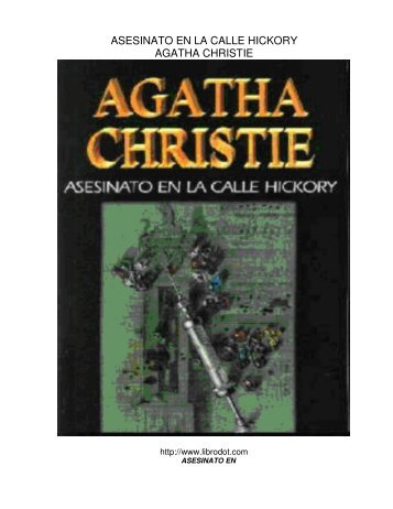 asesinato en la calle hickory agatha christie - LaFamilia.info