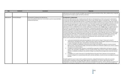 Comentarios a los “Lineamientos Generales para el expendio o ...