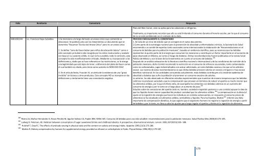 Comentarios a los “Lineamientos Generales para el expendio o ...