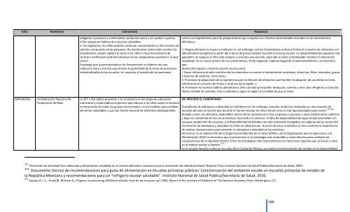 Comentarios a los “Lineamientos Generales para el expendio o ...