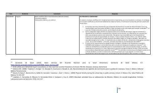 Comentarios a los “Lineamientos Generales para el expendio o ...