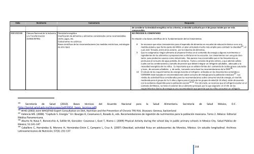 Comentarios a los “Lineamientos Generales para el expendio o ...