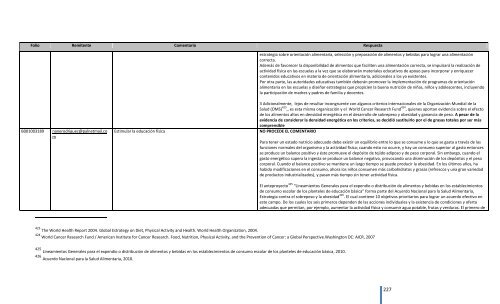 Comentarios a los “Lineamientos Generales para el expendio o ...