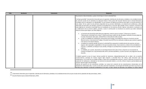 Comentarios a los “Lineamientos Generales para el expendio o ...